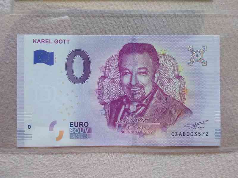 Karel Gott eurobankovka - foto 1