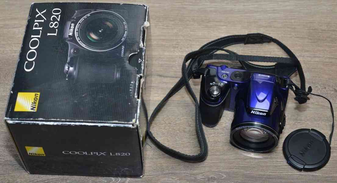 Nikon CoolPix L820 * 16 MPix*30x Op.ZOOM*Full HDV - foto 3