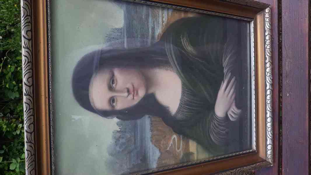 kopie obrazu Mona Lisa - foto 2