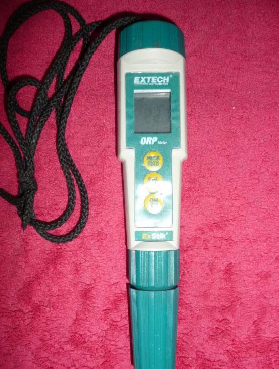 Přístroj RE300 pro měření REDOX potenciálu ORP - foto 3