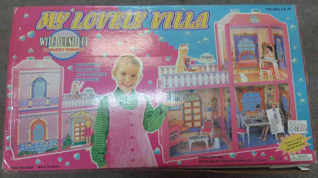 Domeček pro panenky, vybaveni, příslušenství, miminko - foto 2