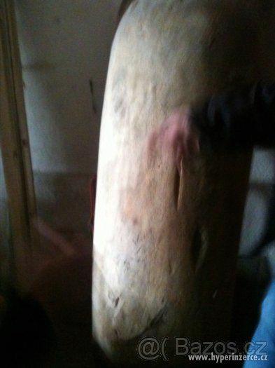 Staré dřevěné koryto , necky cca 2 m, vydlabávané - foto 1