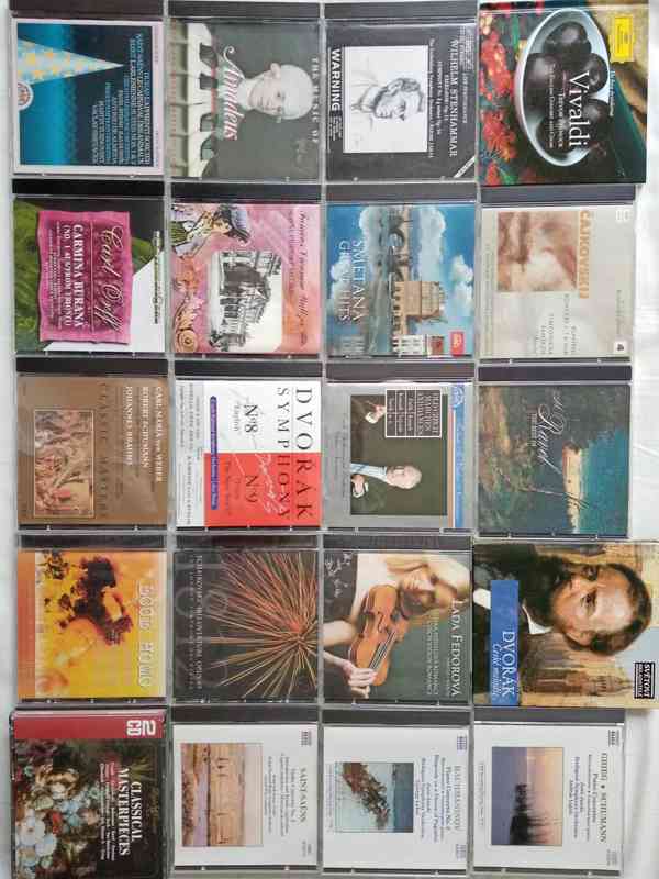 Nové foto 12.11. originálních 100 CD vážné hudby od 39 Kč - foto 2
