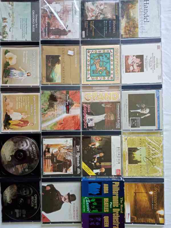 Nové foto 12.11. originálních 100 CD vážné hudby od 39 Kč - foto 3