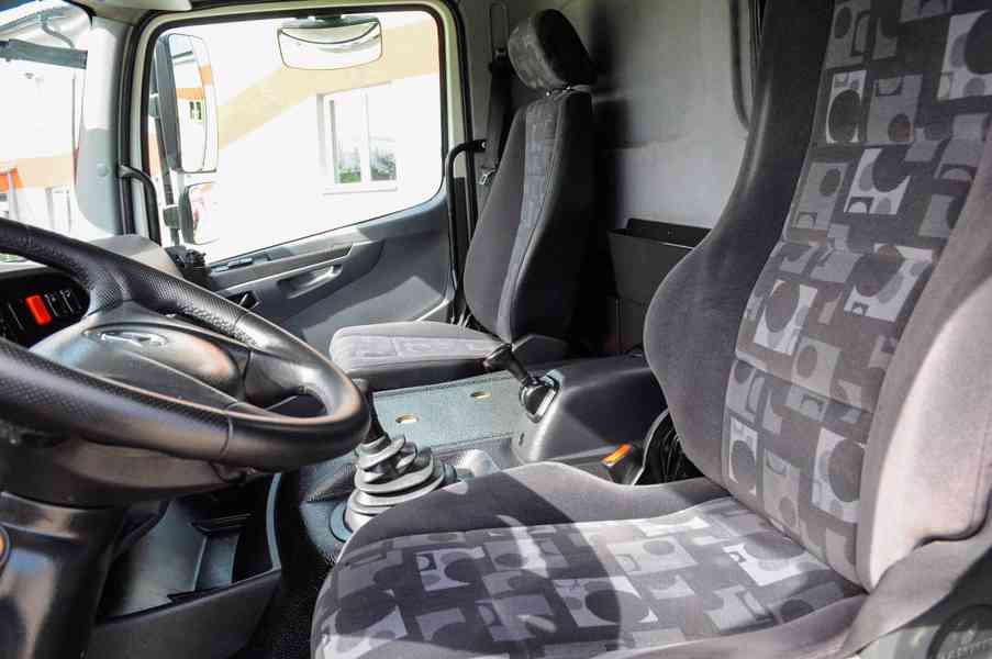 MERCEDES ATEGO 1224 HÁKOVÝ NOSIČ KONTEJNERŮ HYDRAULICKÁ RUKA - foto 47