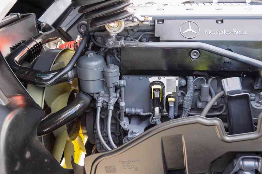 MERCEDES ATEGO 1224 HÁKOVÝ NOSIČ KONTEJNERŮ HYDRAULICKÁ RUKA - foto 58