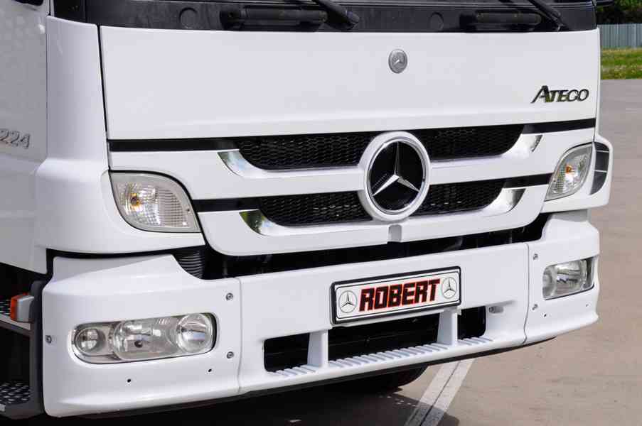 MERCEDES ATEGO 1224 HÁKOVÝ NOSIČ KONTEJNERŮ HYDRAULICKÁ RUKA - foto 35