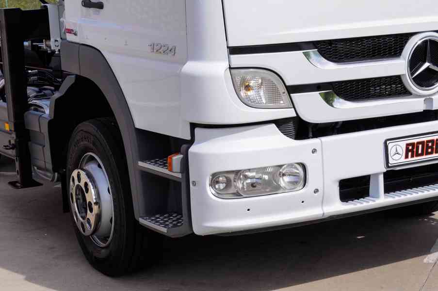 MERCEDES ATEGO 1224 HÁKOVÝ NOSIČ KONTEJNERŮ HYDRAULICKÁ RUKA - foto 38