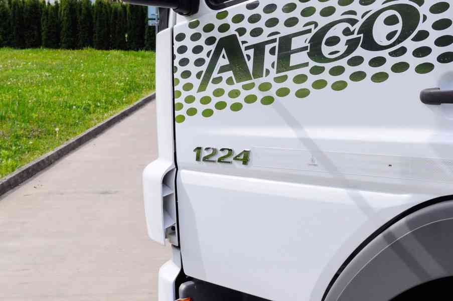 MERCEDES ATEGO 1224 HÁKOVÝ NOSIČ KONTEJNERŮ HYDRAULICKÁ RUKA - foto 32