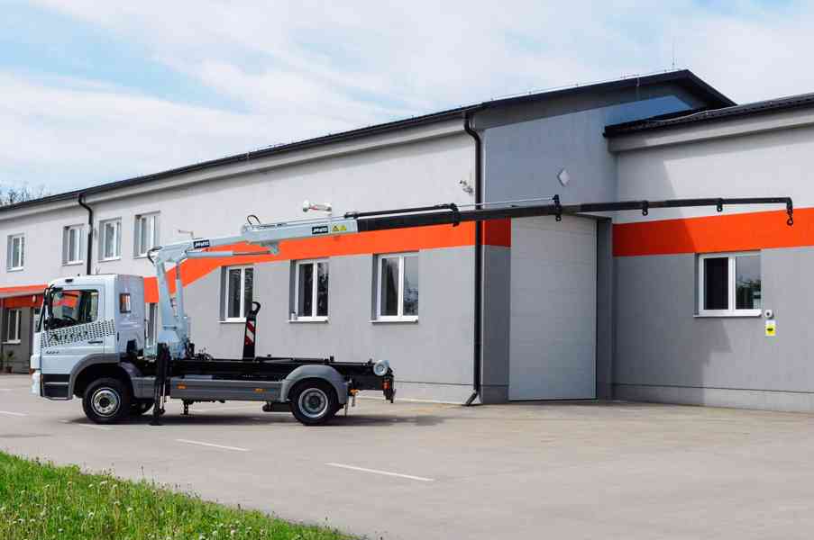 MERCEDES ATEGO 1224 HÁKOVÝ NOSIČ KONTEJNERŮ HYDRAULICKÁ RUKA - foto 85