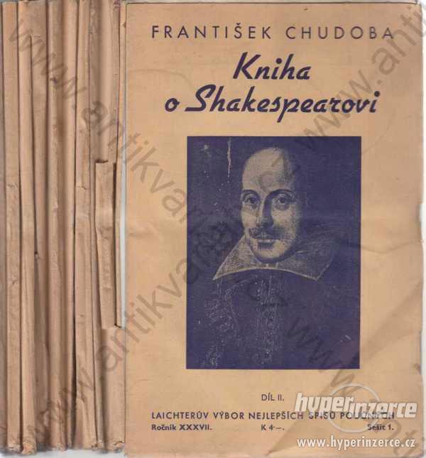 Kniha o Shakespearovi - 12 svazků 1942-43 - foto 1