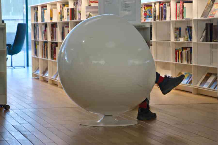 Otočné designové křeslo Ball Chair - foto 2