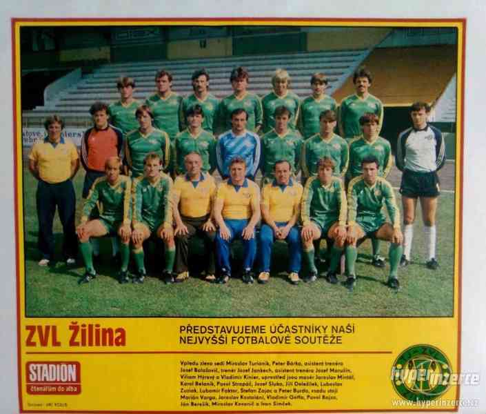 ZVL Žilina - fotbal - čtenářům do alba 1986 - foto 1