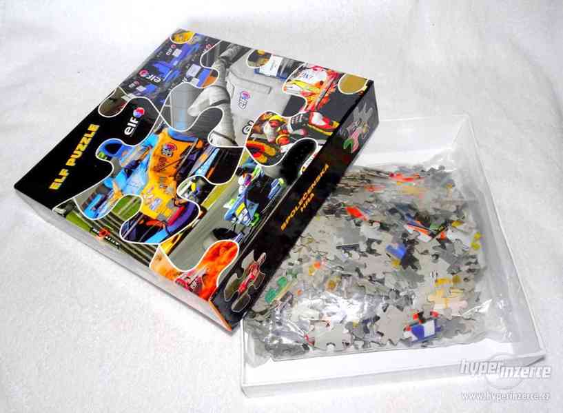 Maxi puzzle se závodní formulí. ZCELA NOVÉ