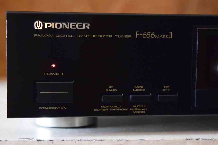 PIONEER F-656 MARKII KVALITNÍ STEREO TUNER !!  - foto 2