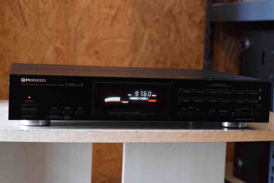 PIONEER F-656 MARKII KVALITNÍ STEREO TUNER !!  - foto 1