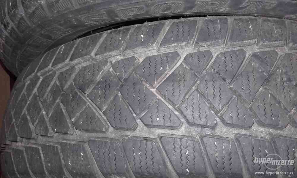 Prodám zimní pneu Dunlop-155/65-R14-použité - foto 2