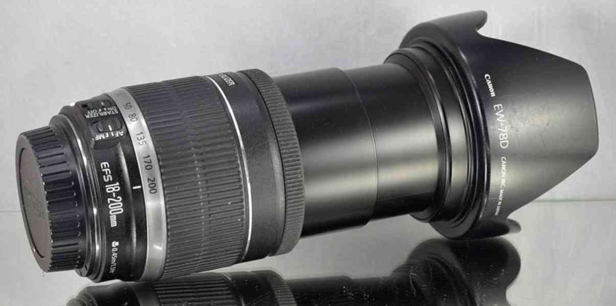Canon EF-S 18-200mm f/4-5,6 IS **APS-C 11x Zoom - foto 10