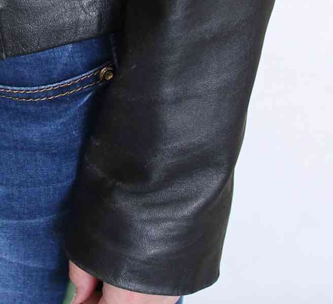 Dámská kožená bunda Marks & Spencer vel. 40 pravá kůže jehně - foto 24