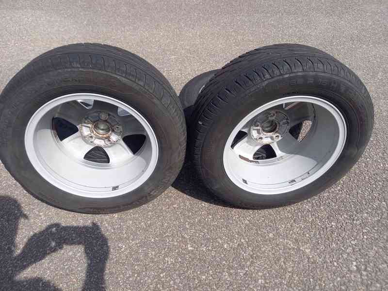 Alu kola Š.Octavia II/VW Caddy +ZÁNOVNÍ letní 205/60R15 Unir - foto 8