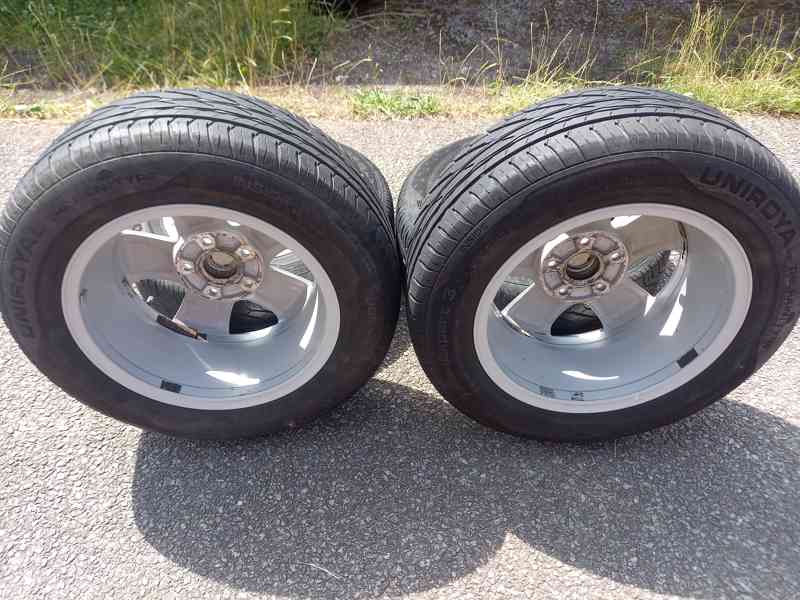 Alu kola Š.Octavia II/VW Caddy +ZÁNOVNÍ letní 205/60R15 Unir - foto 16