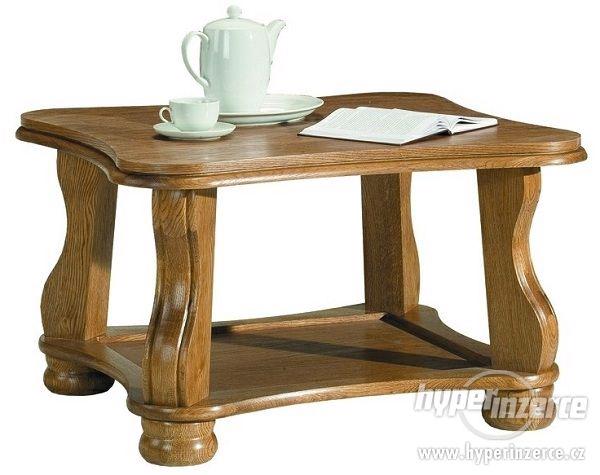 Rustikální konferenční stolek KALA III - foto 3