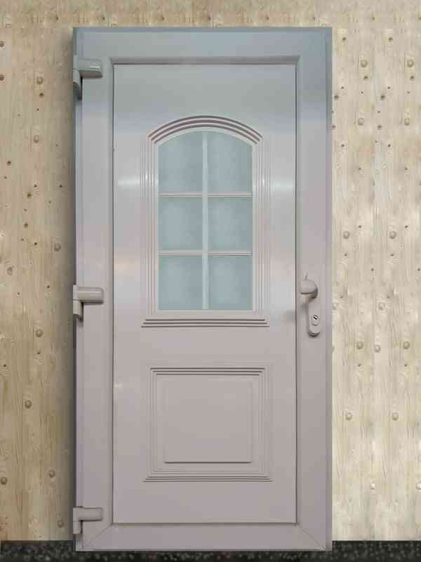 Plastové dveře bílé 1S 88x198cm, nebo 100x210cm