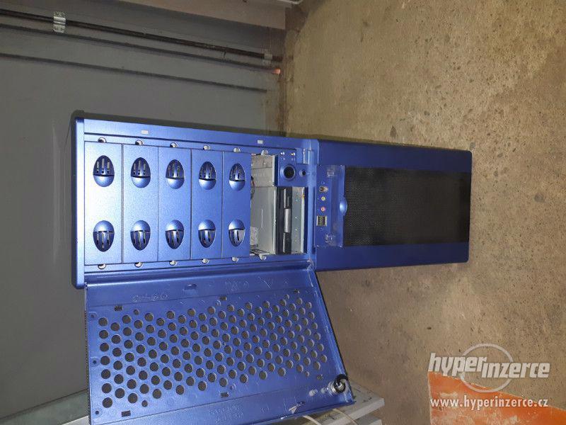 Tower Server Case - Chieftack modrá - foto 10