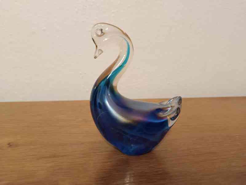 Hutní sklo - vintage - foto 6