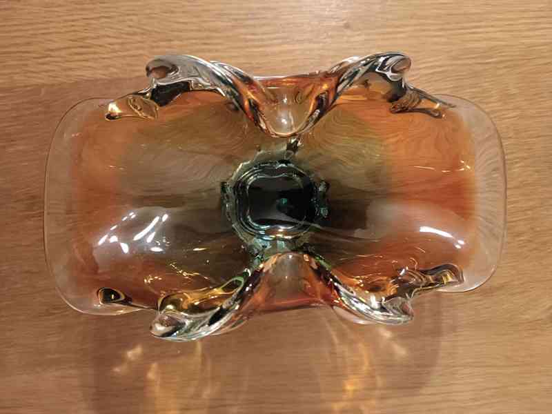 Hutní sklo - vintage - foto 2