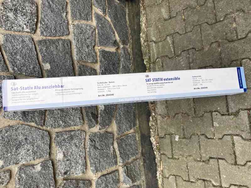 Stabilní hliníkový stativ pro satelitní antény  - foto 3