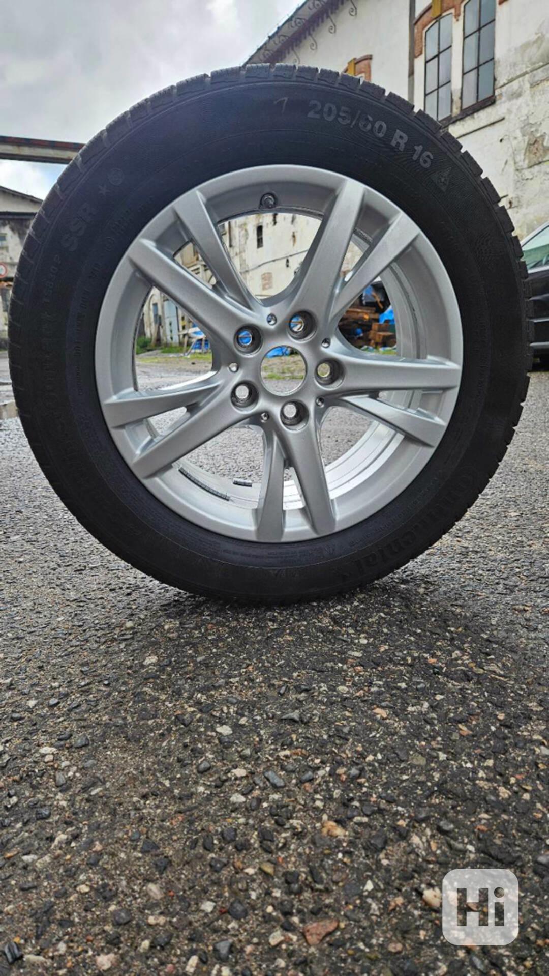 ✅ Alu kola originál BMW 16" s pneu Continental + TPMS  📌 Ce - foto 1