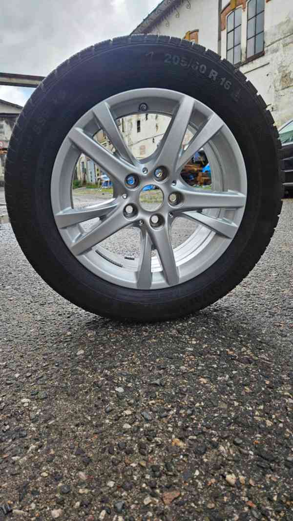 ✅ Alu kola originál BMW 16" s pneu Continental + TPMS  📌 Ce - foto 1