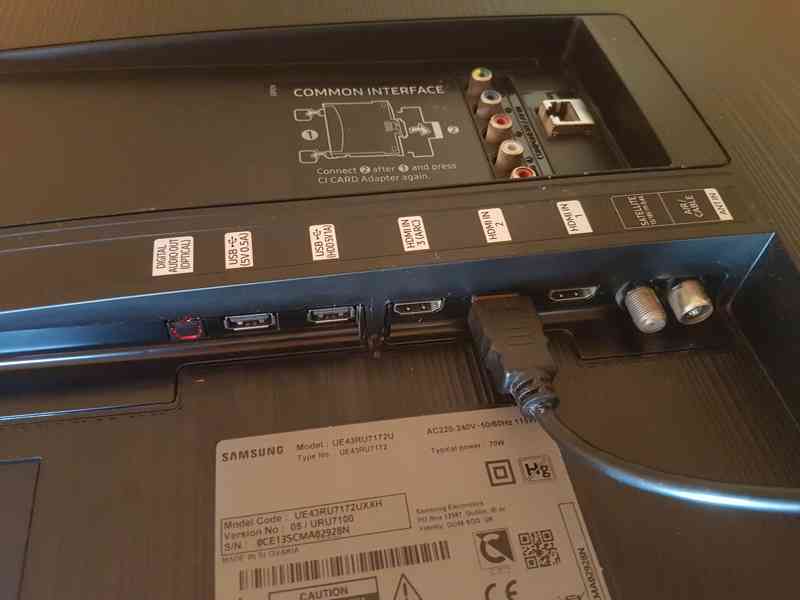 Samsung televize model UE43RU7172 - foto 2