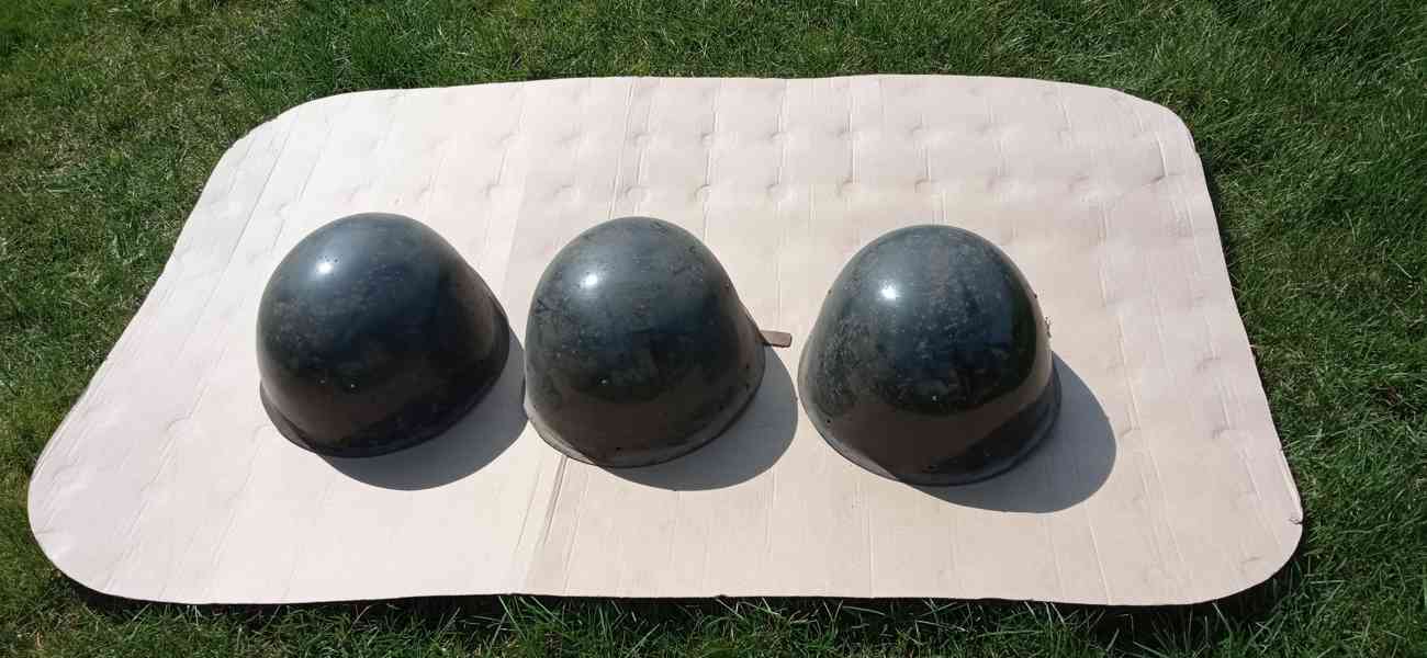 Vojenská přilba ČS armáda vz.32 WW2 originál - foto 3