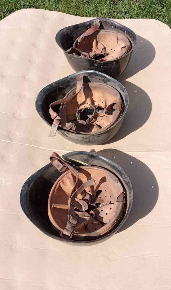 Vojenská přilba ČS armáda vz.32 WW2 originál - foto 6