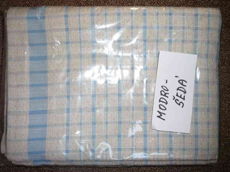 Utěrky na nádobí NOVÉ- 100%bavlna-3ks 50x70 - foto 2