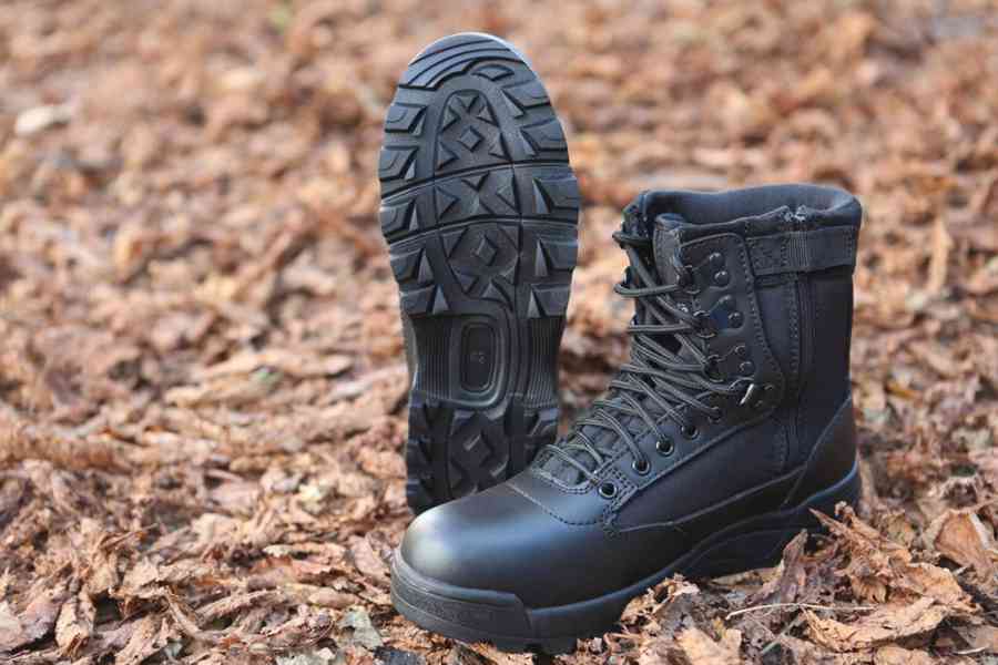 Boty Brandit Tactical Boot Zipper - černé