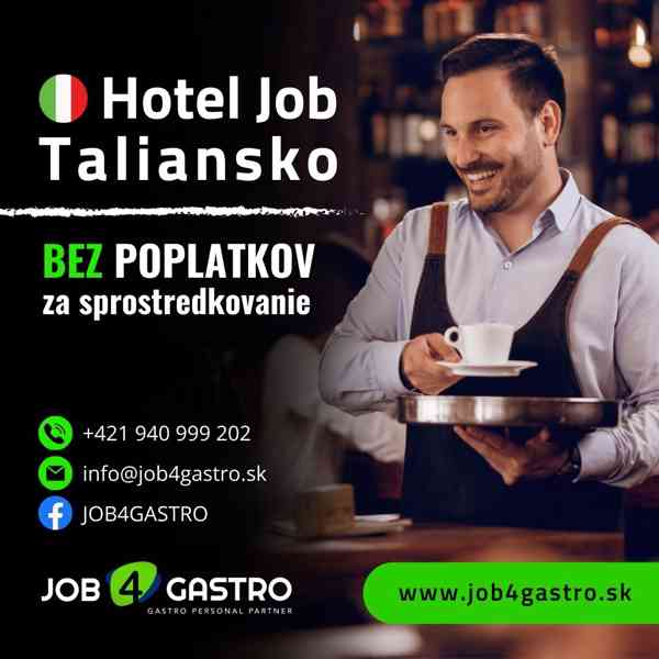 Pomocný čašník/čašníčka  na krásny 4* Hotel - foto 1