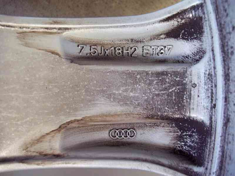 18" AUDI kola alu disky + pneumatiky CONTINENTAL zimní - foto 4