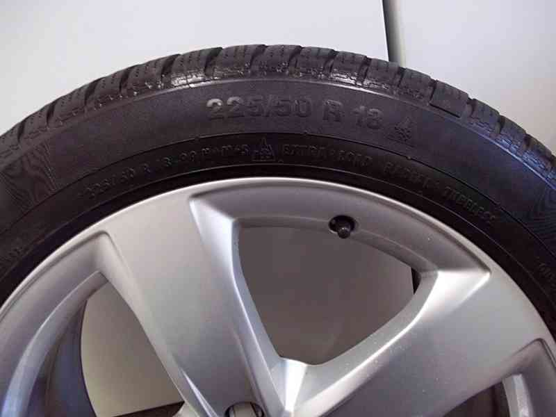 18" AUDI kola alu disky + pneumatiky CONTINENTAL zimní - foto 3