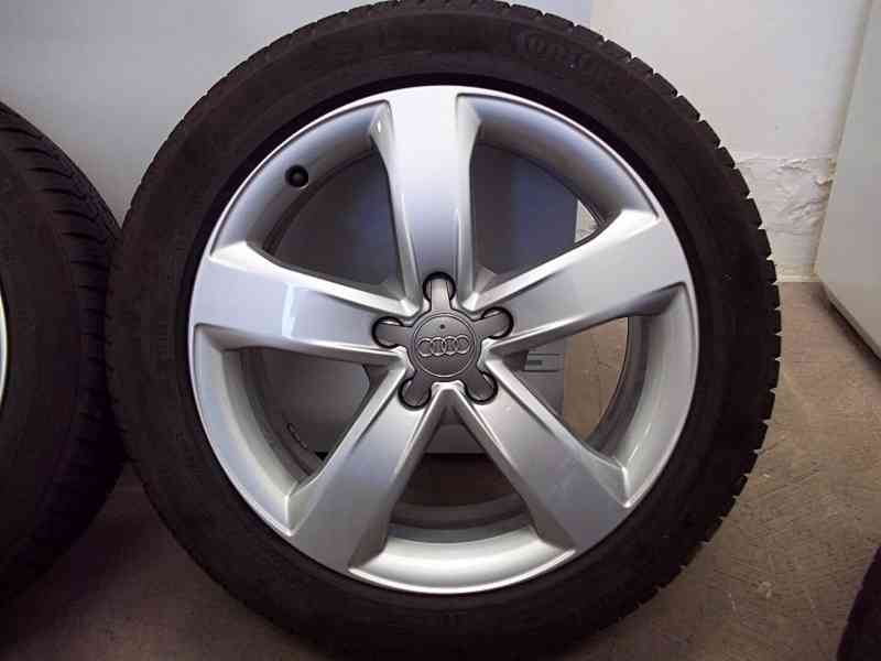 18" AUDI kola alu disky + pneumatiky CONTINENTAL zimní - foto 2