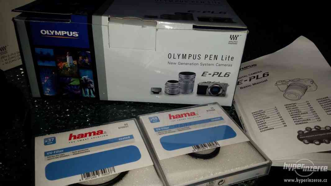 Prodam Olympus pen e-pl6 black kit 2x objektiv - foto 7
