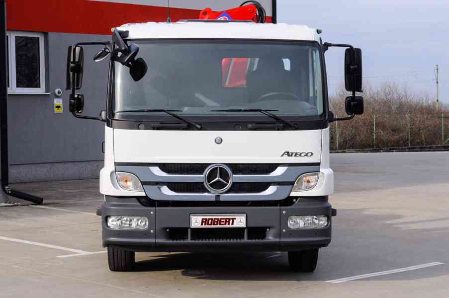 MERCEDES ATEGO 1518 HÁKOVÝ NOSIČ KONTEJNERŮ + HYDR. RUKA EU5 - foto 2