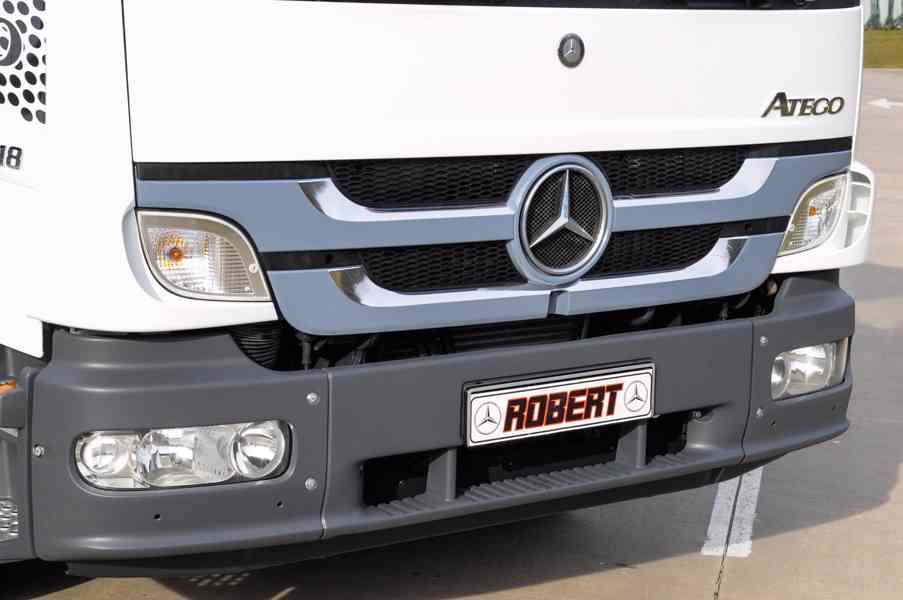 MERCEDES ATEGO 1518 HÁKOVÝ NOSIČ KONTEJNERŮ + HYDR. RUKA EU5 - foto 40