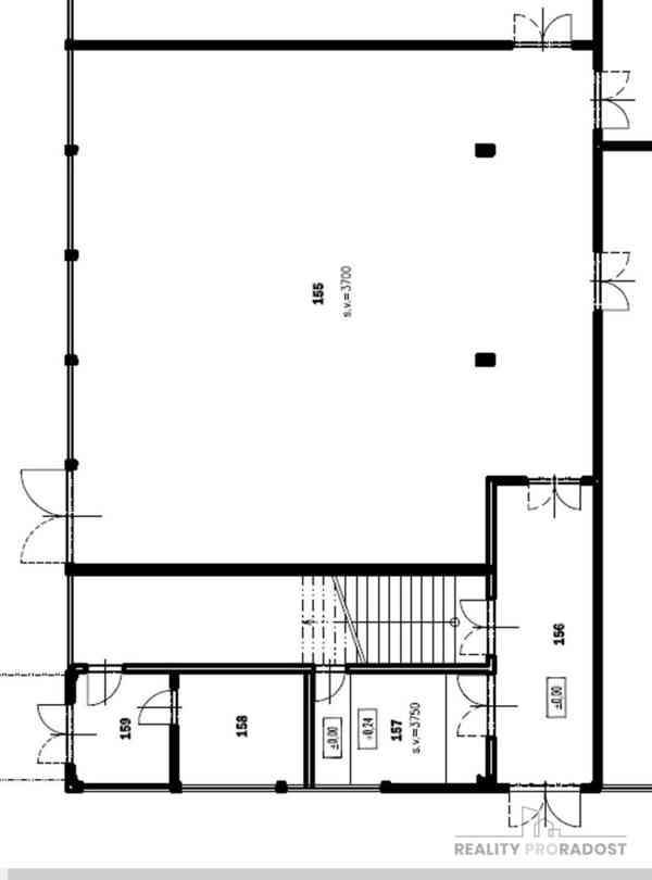 Pronájem skladu - dílny o výměře 150m2 v Adamově u Blanska   - foto 2