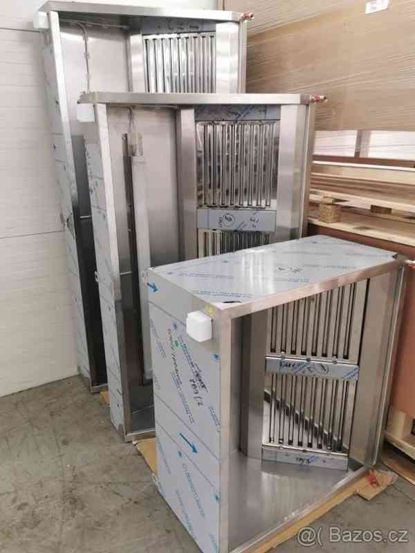 Nerezová výroba stoly dřezy digestoře vozíky skříňky regály - foto 3