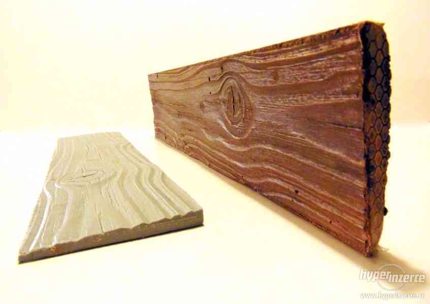 Polyuretanové formy a raznice - imitace dřeva a kamene - foto 2