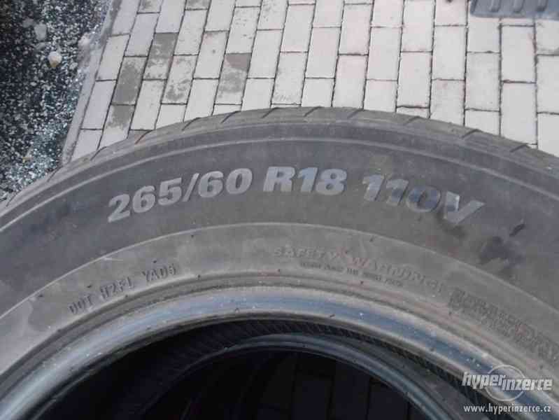 Toyota  265/60R18 letní pneu - foto 4