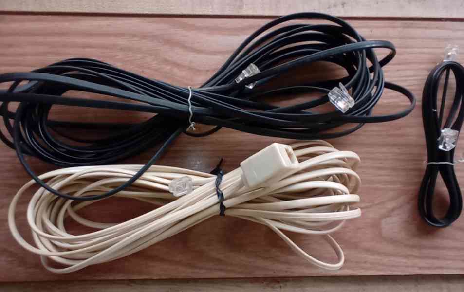 Telefonní kabely 4 žilové  - foto 1
